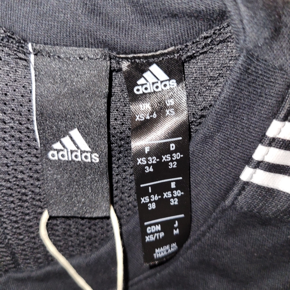 Adidas Game & Go Sleeveless Sleath Black Dress FL7708 Size XS New - Picture 3 of 5